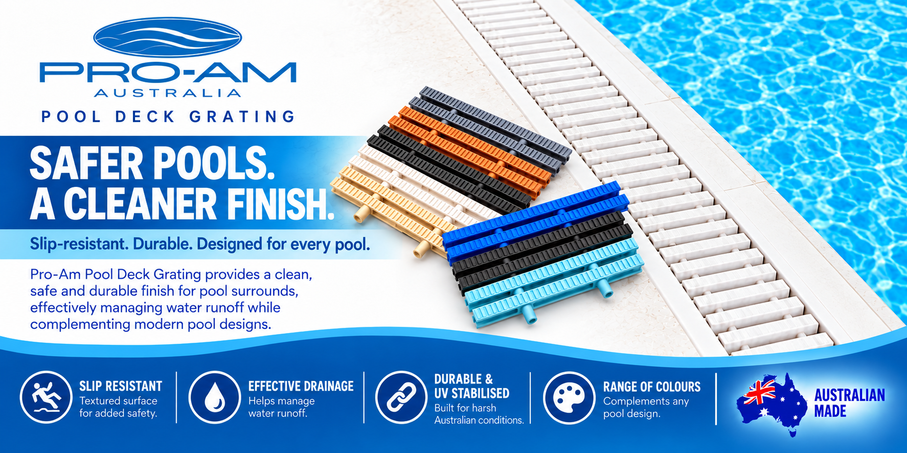 Pool Grating BAnner